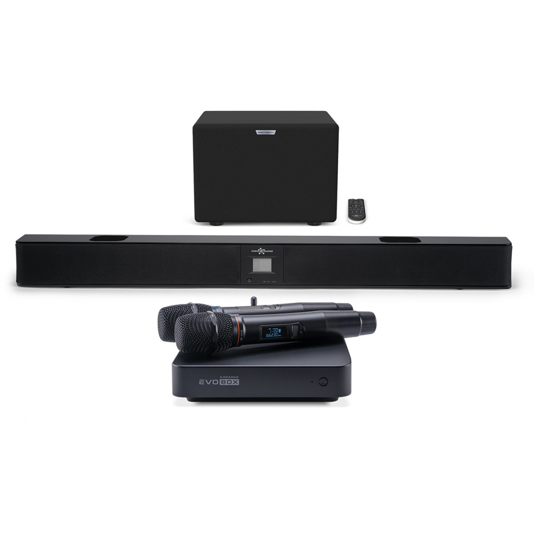 караоке-комплект EVOBOX Plus + EvoSound Bar (саундбар с караоке) в Энгельсе
