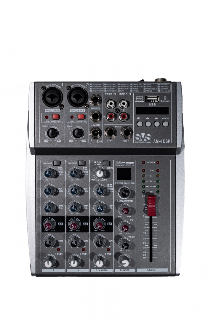SVS Audiotechnik mixers AM-4 DSP Аналоговый микшерный пульт, 4-канала в Энгельсе