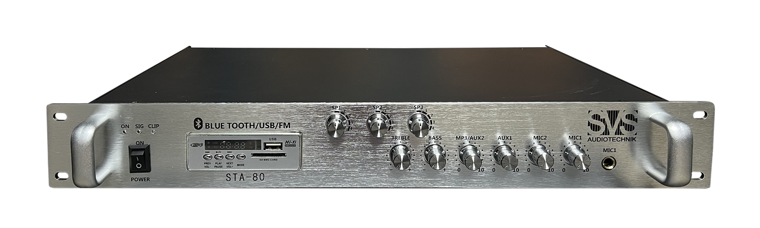 SVS Audiotechnik STA-80 Микшер-усилитель для систем Public Address в Энгельсе